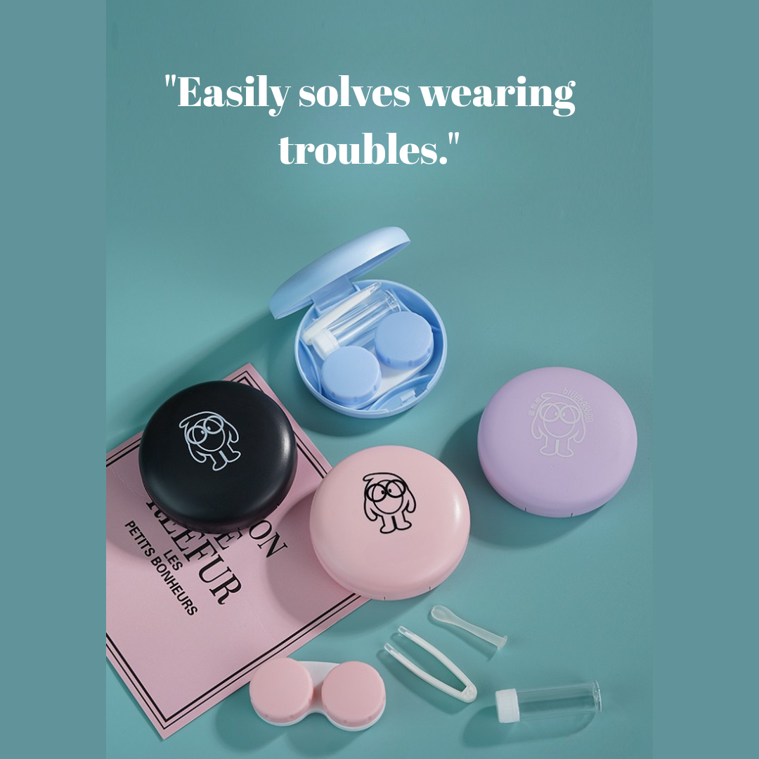 First Lens KrazyFace Contact Lens Travel Kit