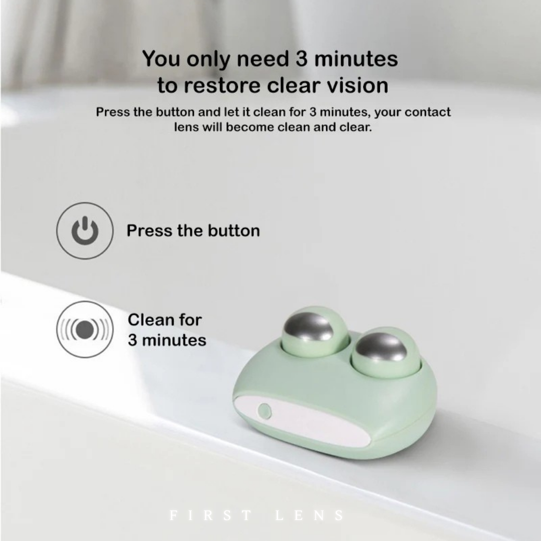 First Lens Little Frog Contact Lens Cleaner