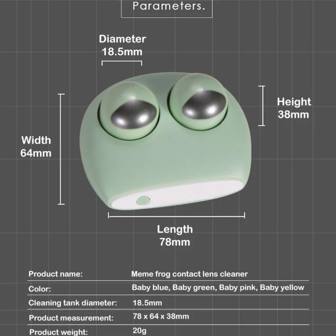 First Lens Little Frog Contact Lens Cleaner