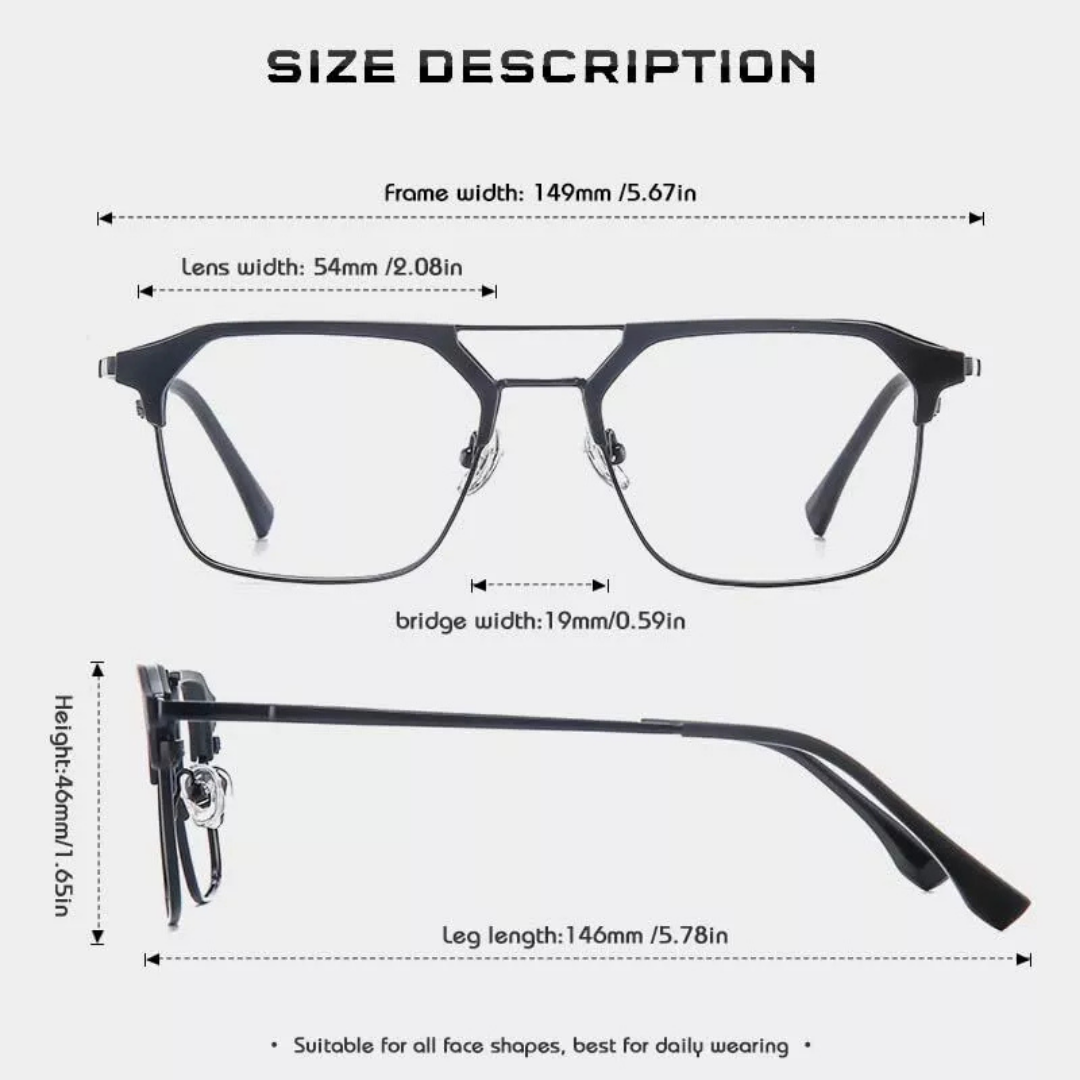 First Lens First Lens LUCENT Blue Light Computer Glasses - B041