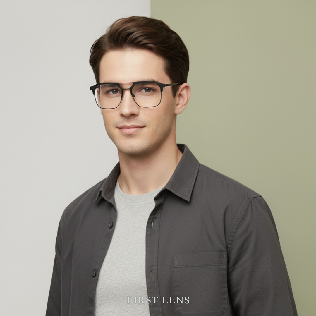 First Lens First Lens LUCENT Blue Light Computer Glasses - B041