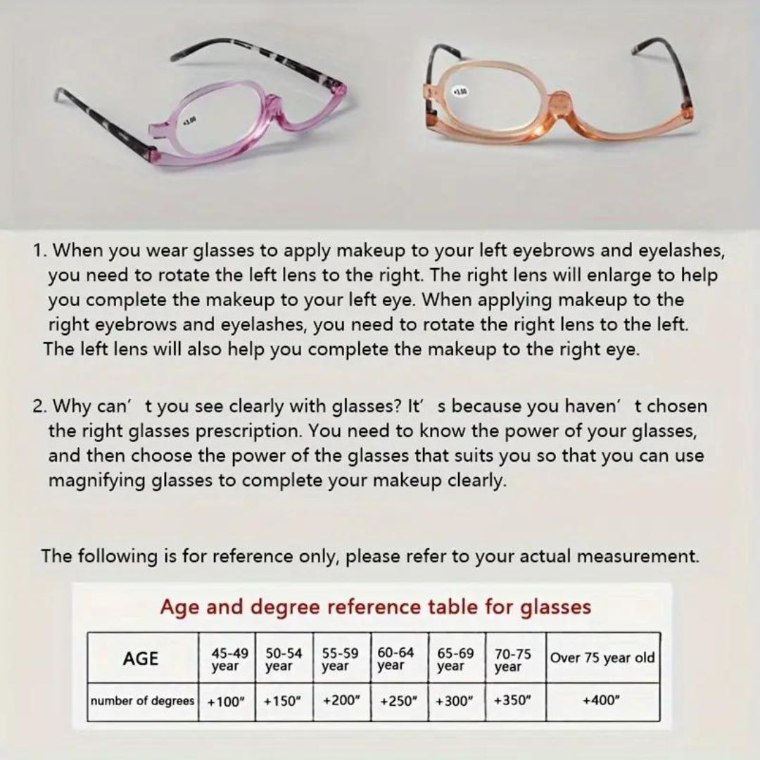 First Lens Makeup Reading Glasses - R011