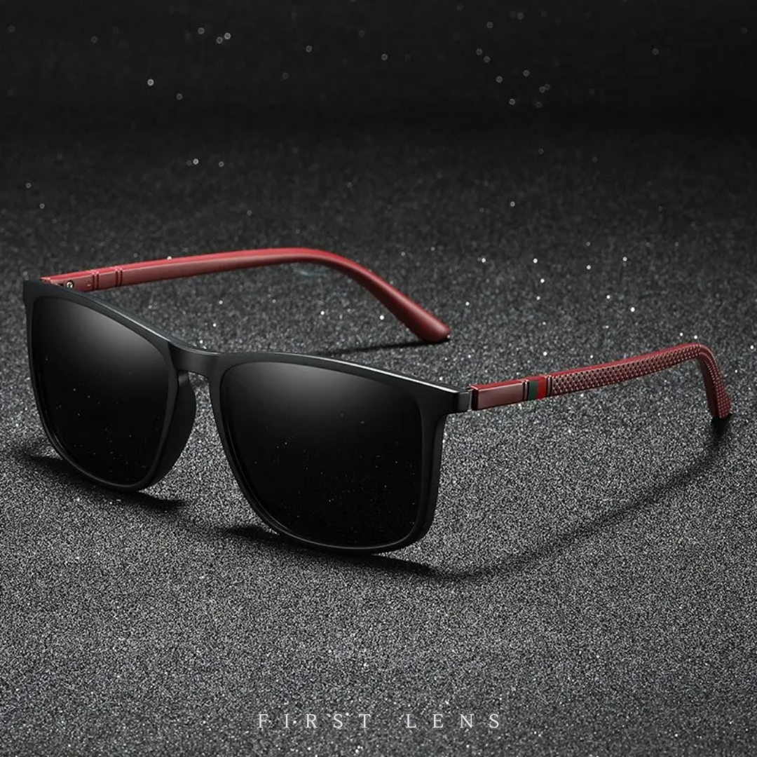 First Lens Modern Luxe Square Sunglasses - UV400 - S049
