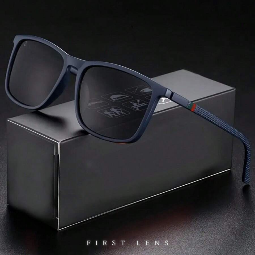 First Lens Modern Luxe Square Sunglasses - UV400 - S049