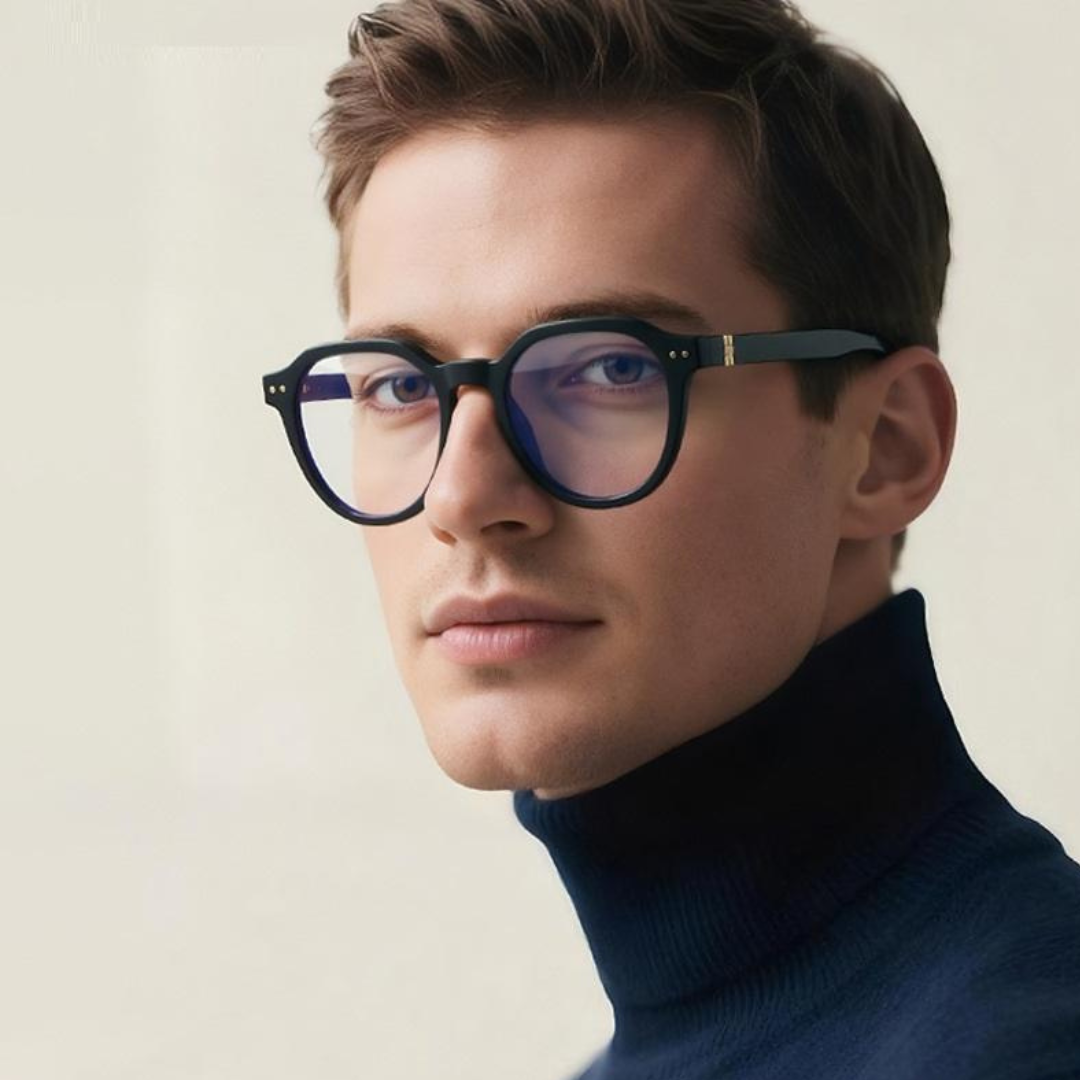 First Lens Montero Blue Light Computer Glasses - B087 Black