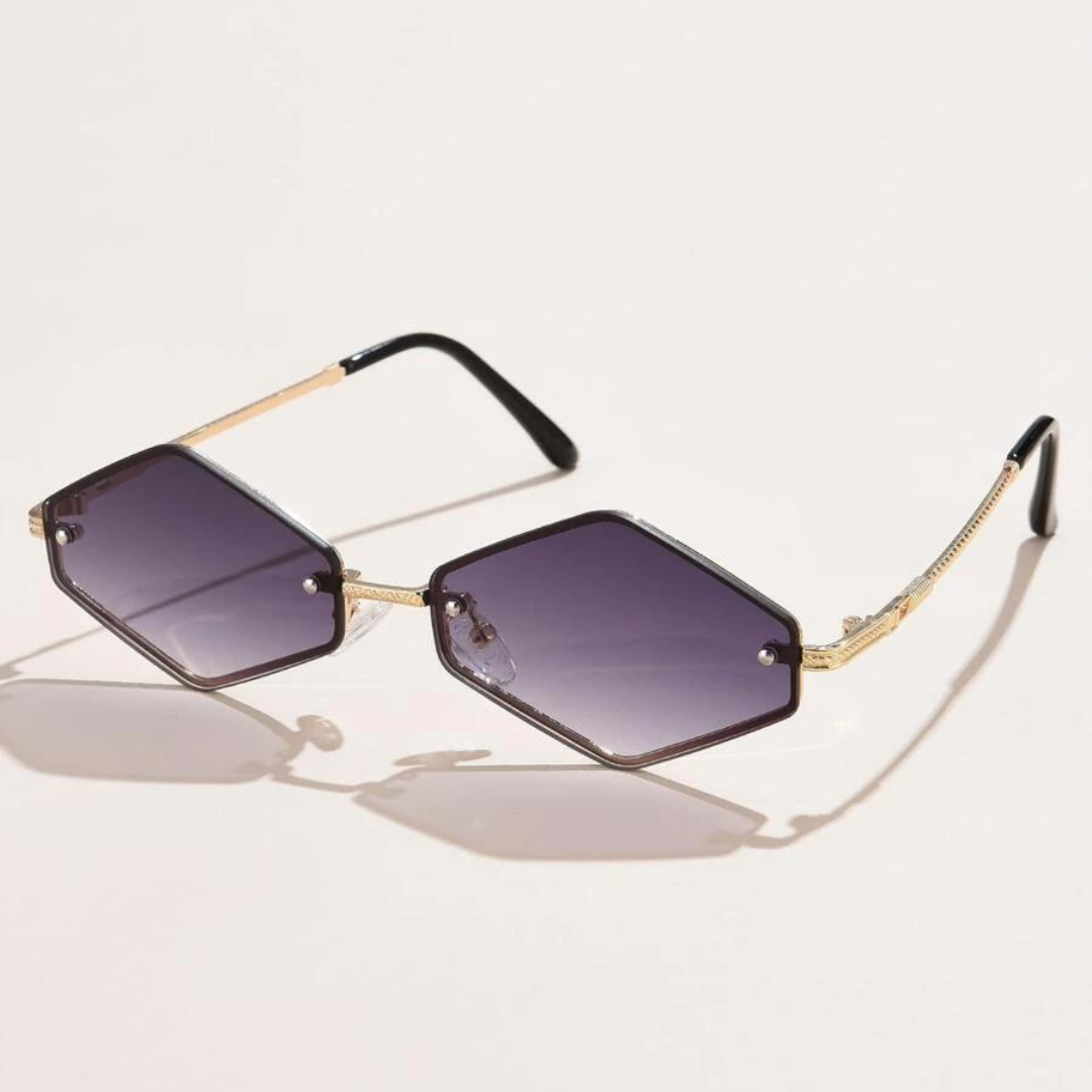 First Lens Noir Luxe Tinted Sunglasses - Black - S074