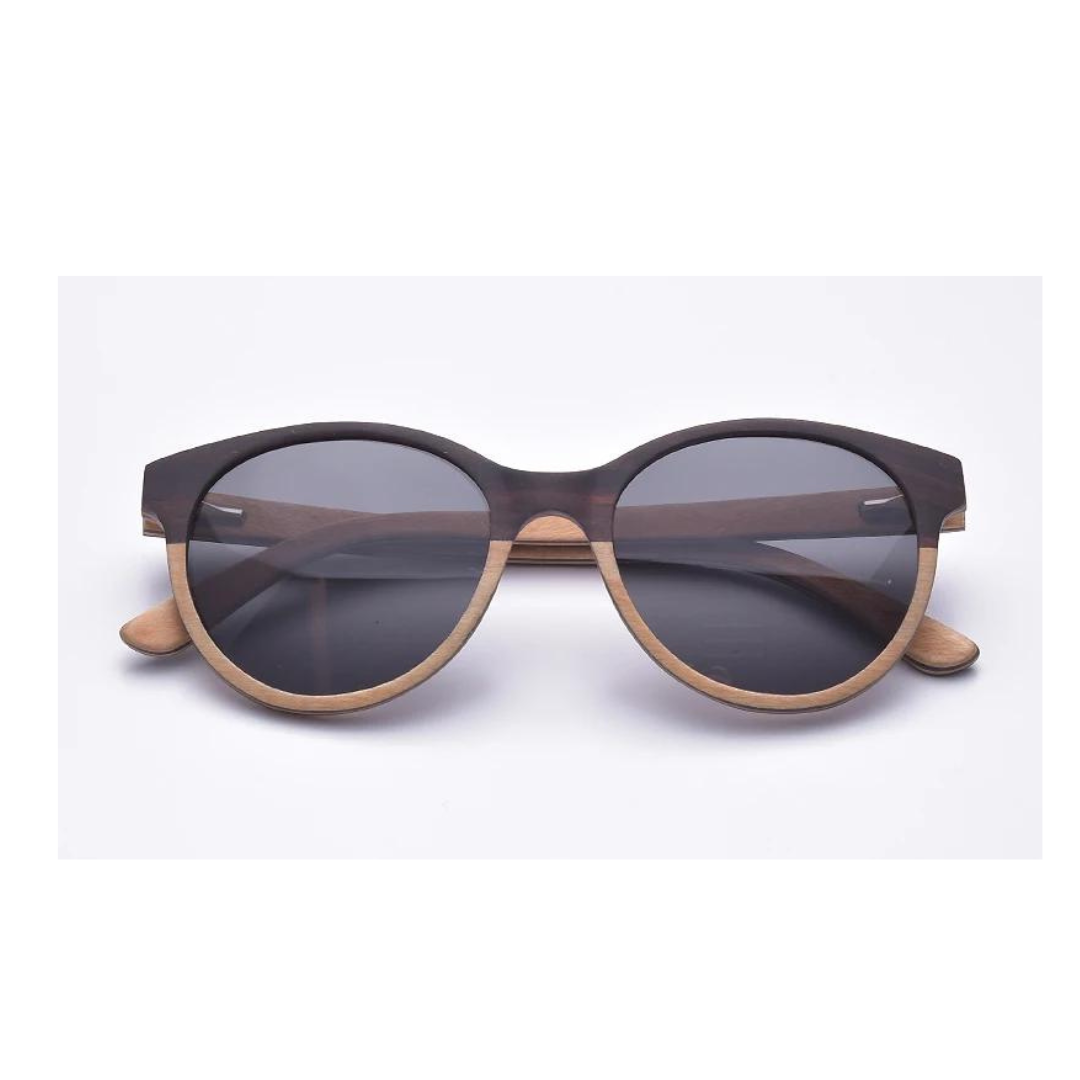 First Lens OakGlow Wooden Sunglasses (UV + Polarized) 003