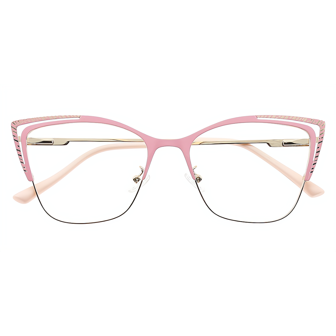 First Lens Pink Charm Cat-Eye Blue Light Computer Glasses - B028