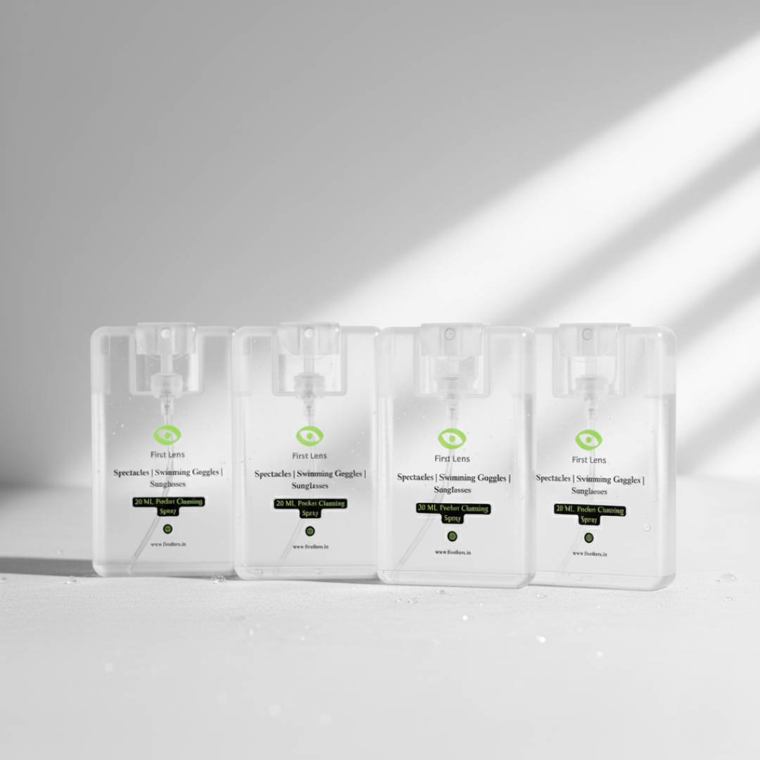 First Lens Spectacles Cleaning Solution Pack Of 4 - 20ML FLC-1