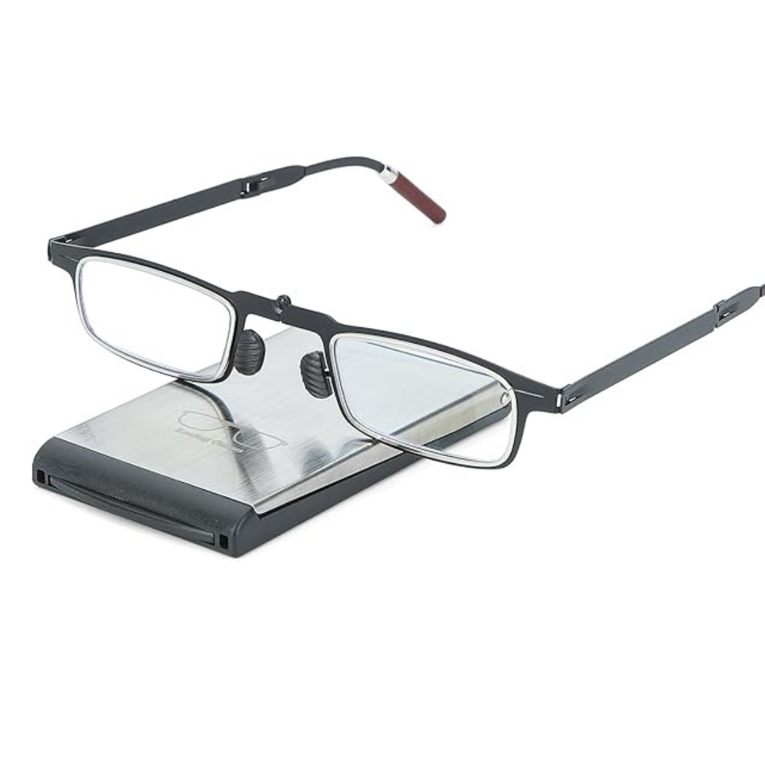 First Lens PocketView Ultra Slim Foldable Blue Light Reading Glasses - R002