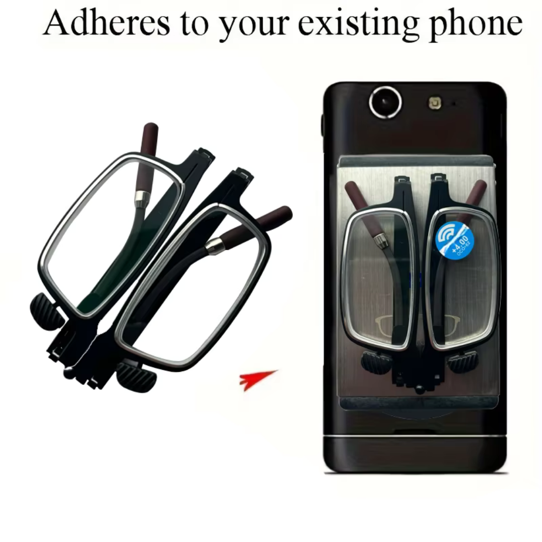 First Lens PocketView Ultra Slim Foldable Blue Light Reading Glasses - R002