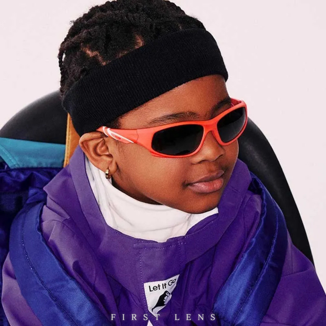 First Lens Polarized Sports Sunglasses for Kids