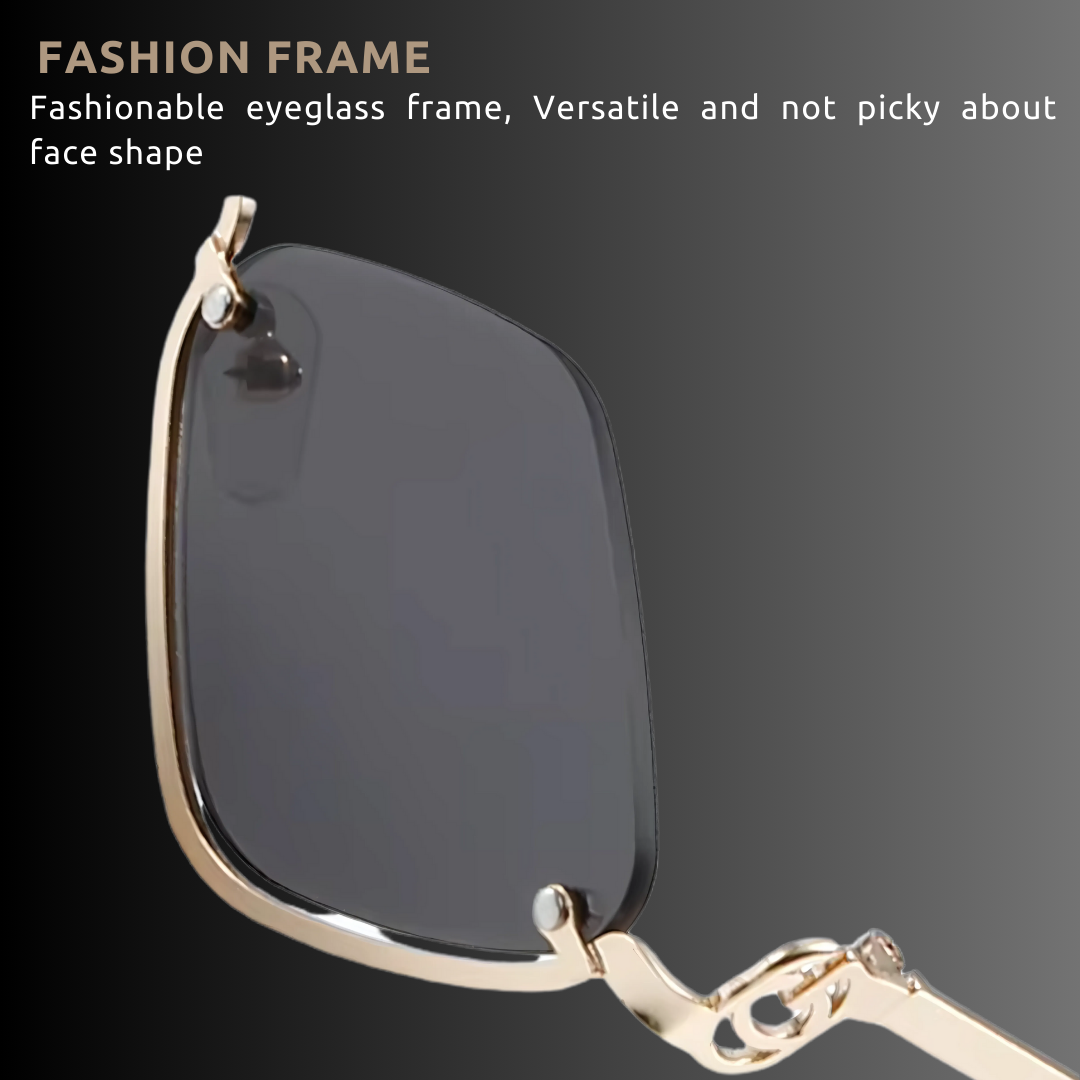 First Lens Polygonal Sunglasses - UV400