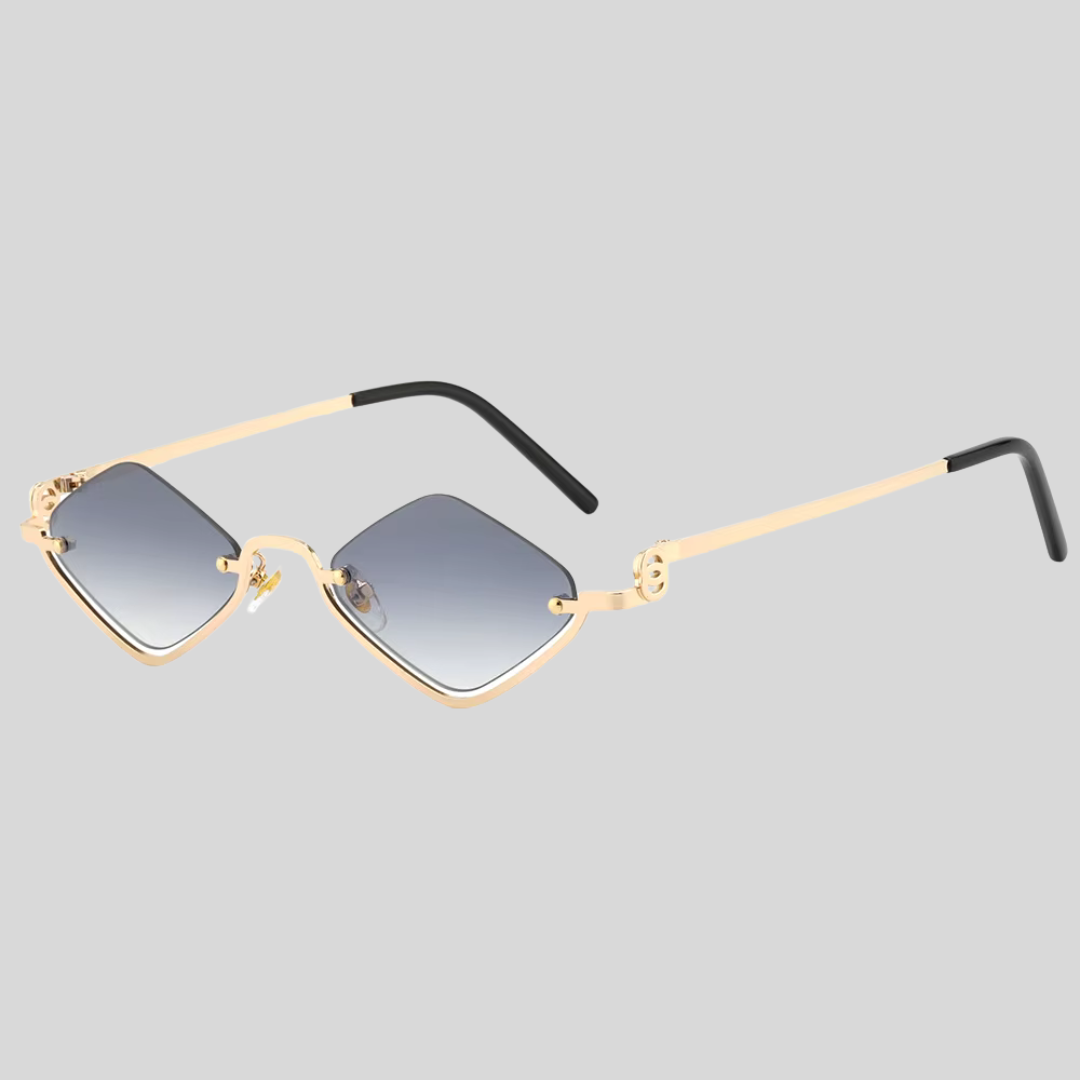 First Lens Polygonal Sunglasses - UV400