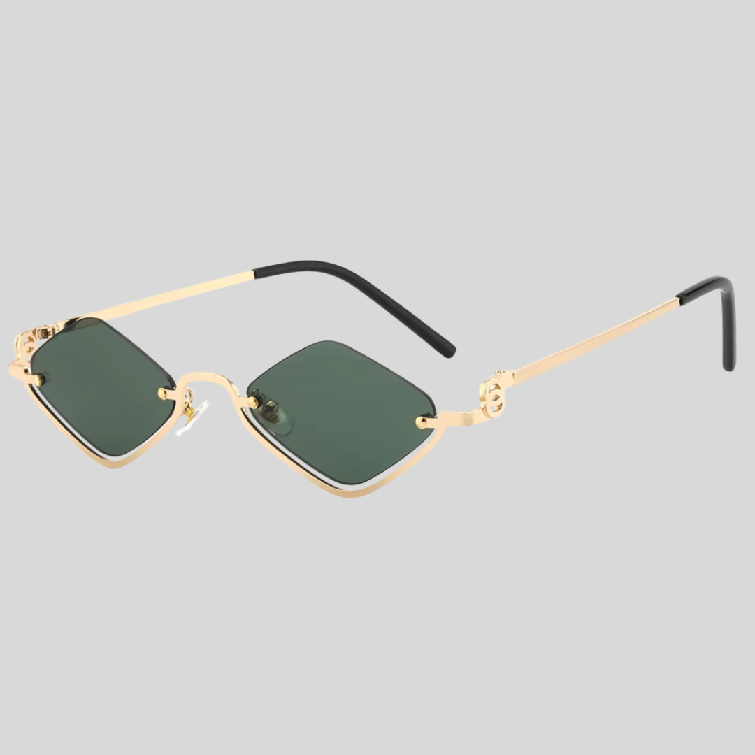 First Lens Polygonal Sunglasses - UV400