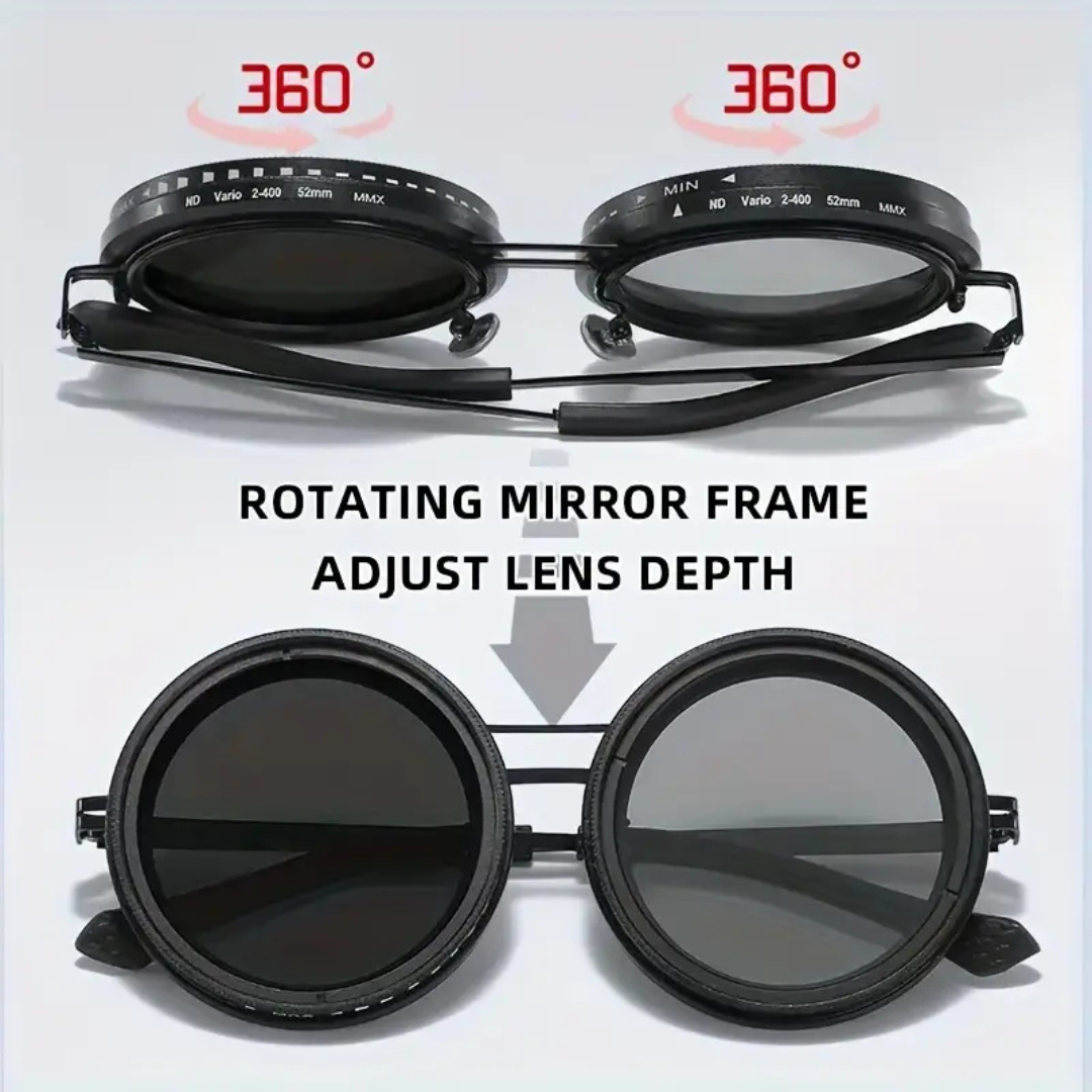 First Lens ProShade Adjustable Tint Polarized Sunglasses - S041