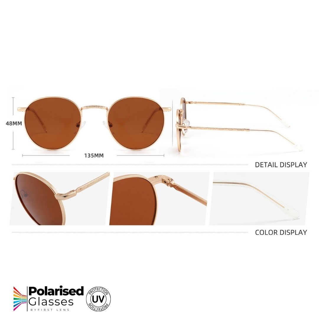 Classic polarized sunglasses with UV400 protection S038