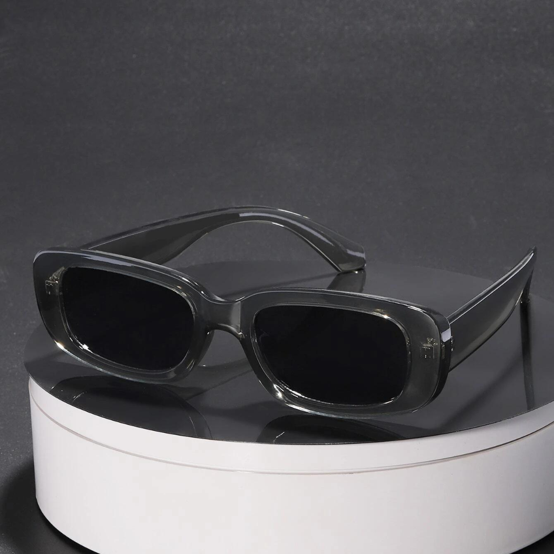 First Lens Retro Square Sunglasses UV-400 - S066