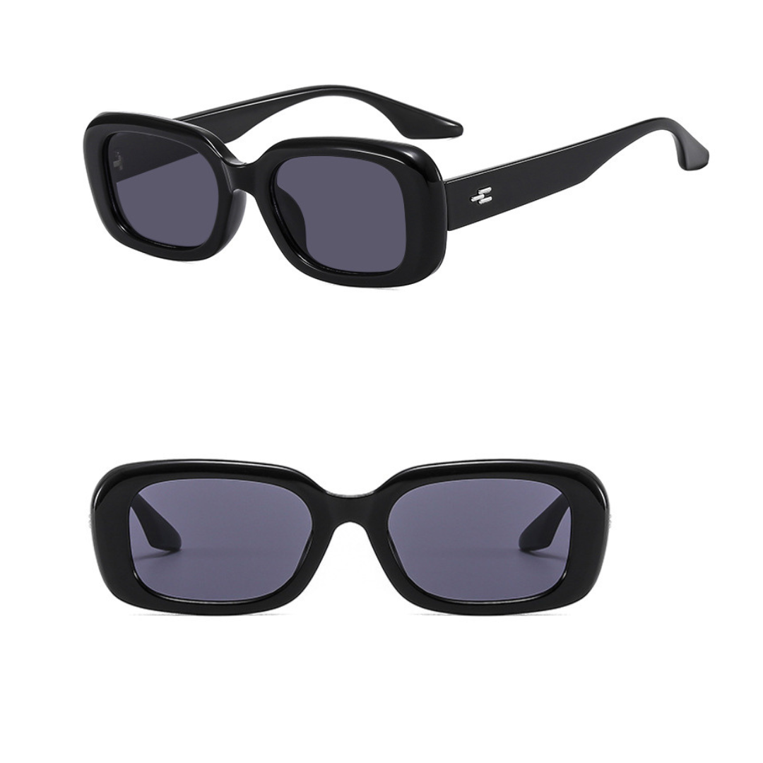 First Lens Retro Square Sunglasses UV-400 - S066
