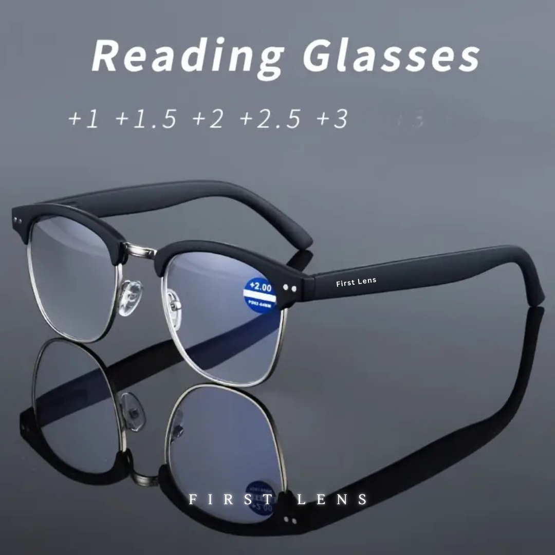 First Lens RetroSpec Blue Light Reading Glasses - R005