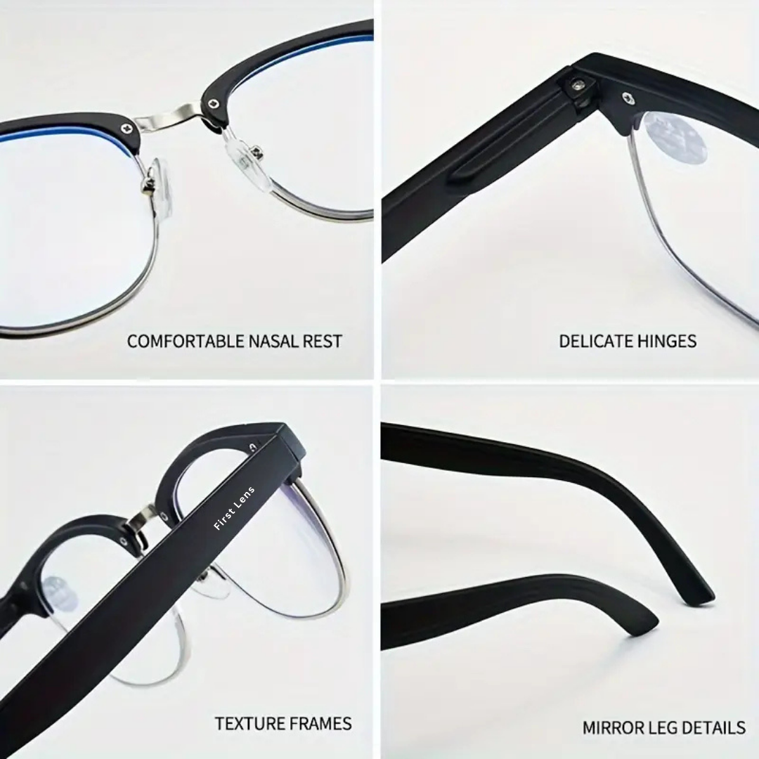 First Lens RetroSpec Blue Light Reading Glasses - R005