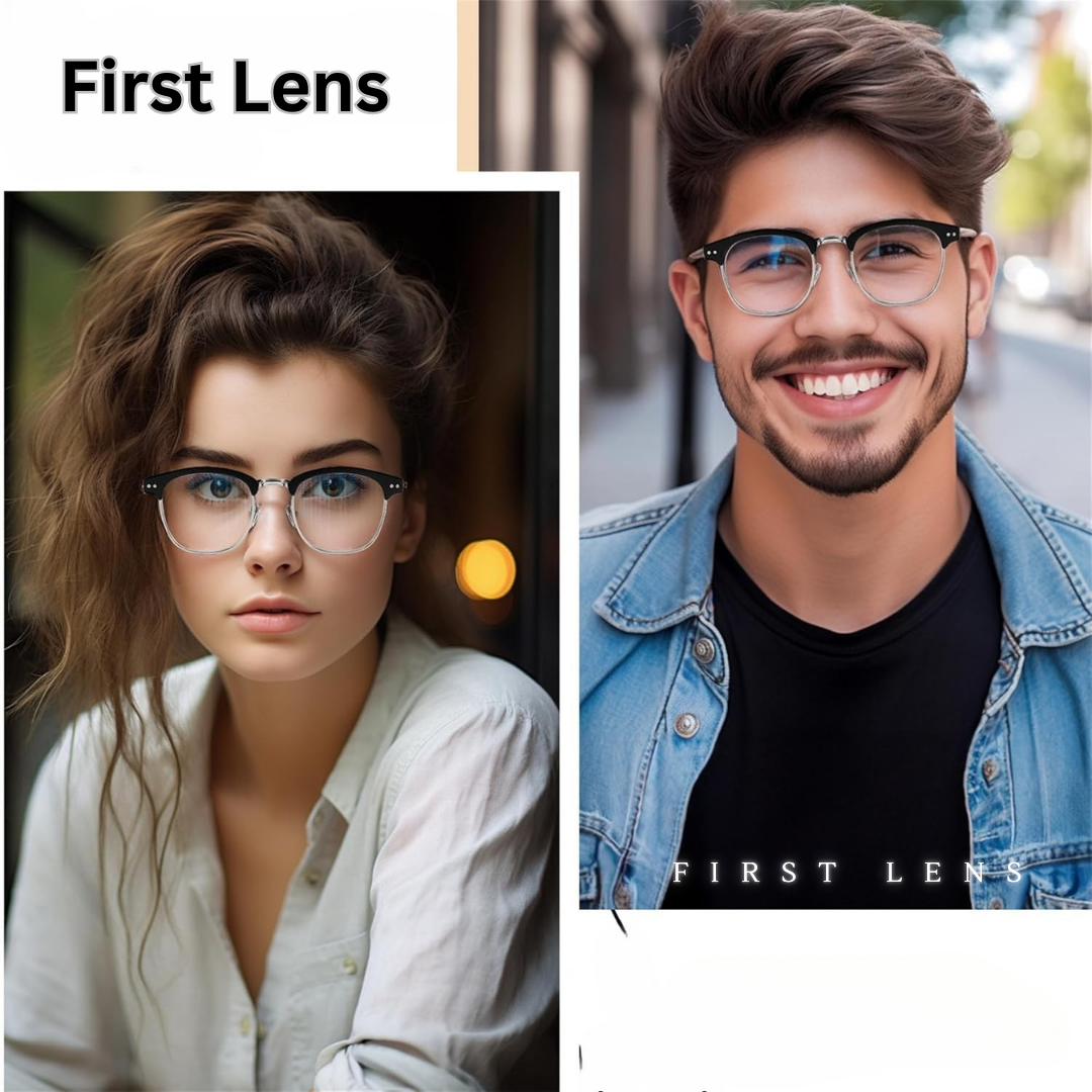First Lens RetroSpec Blue Light Reading Glasses - R005