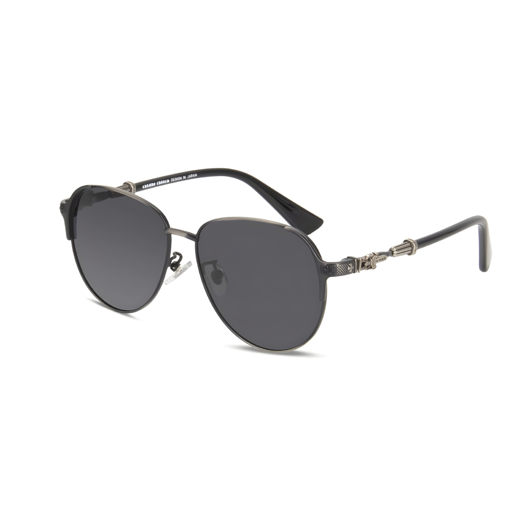 First Lens Royale UV400 Sunglasses- S372 - Black