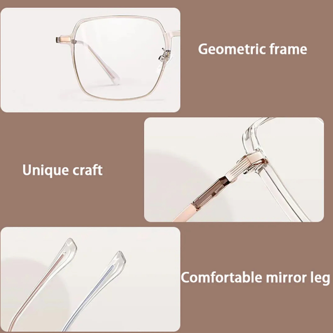 First Lens SquareGlow Blue Light Computer Glasses - B035