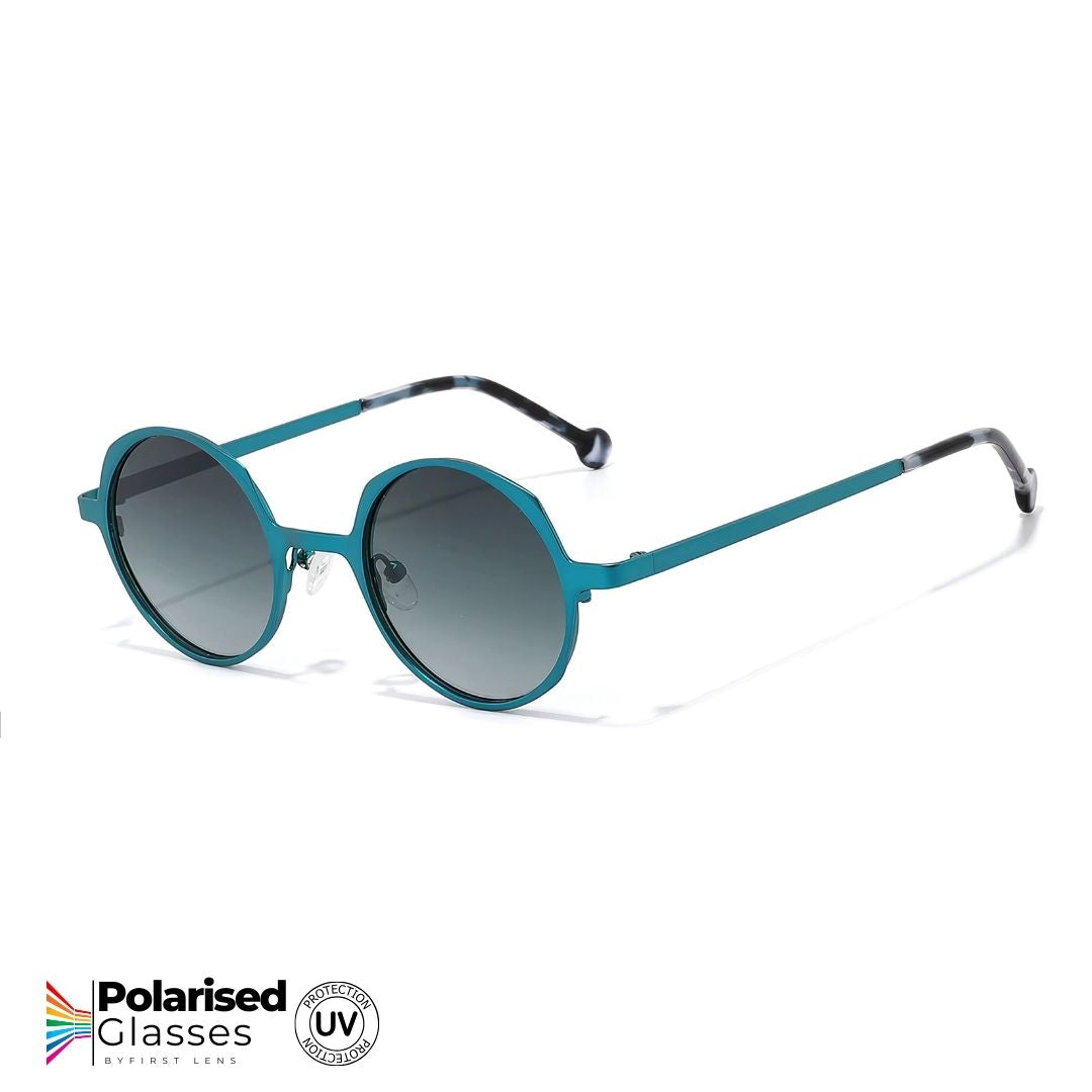 First Lens Starlit S036 fashion sunglasses with polarized dark lenses