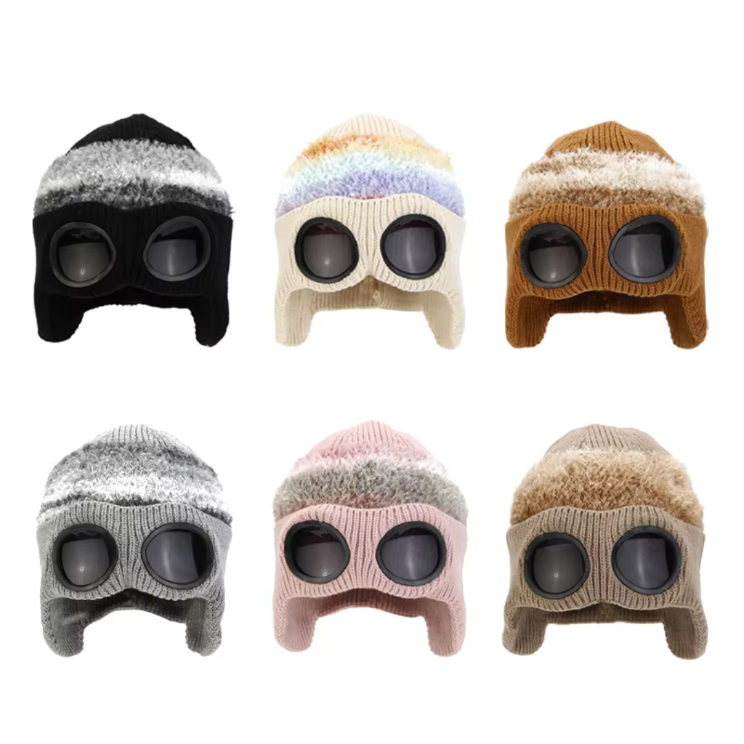 First Lens Stylish Beanie Sunglasses Cap