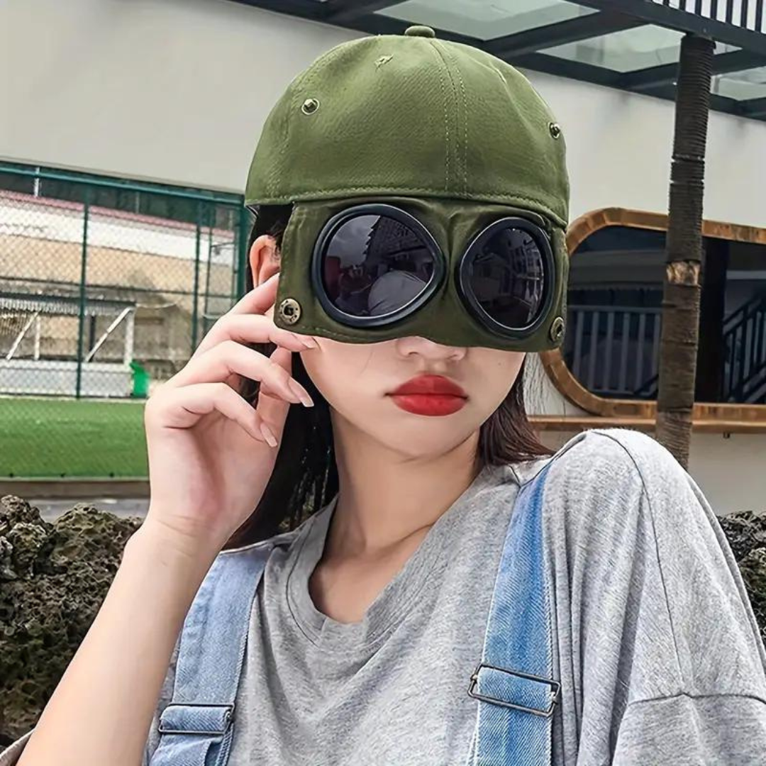 First Lens Hip Hop Sunglasses Cap