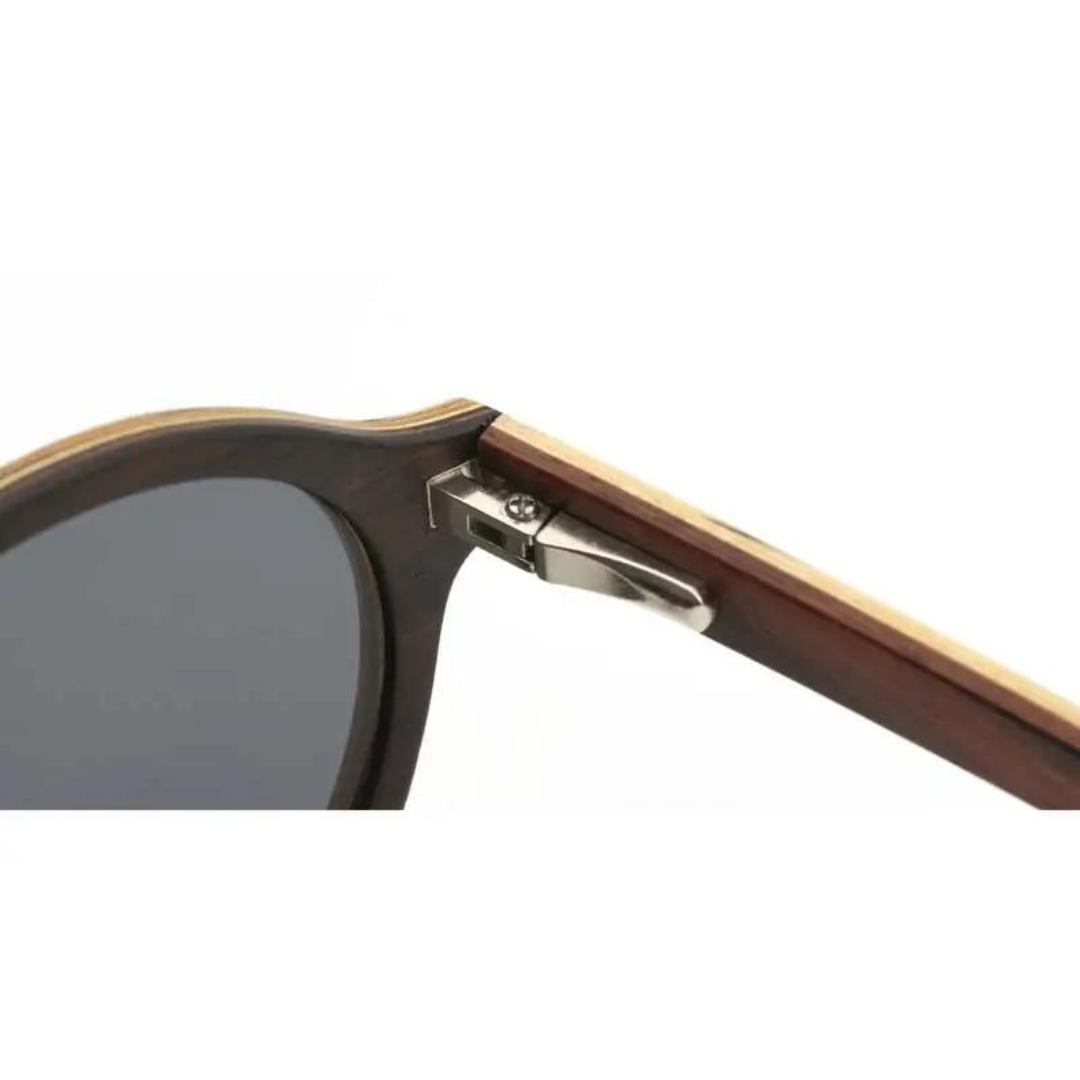 First Lens Sustainable Wooden Sunglasses (UV + Polarized) 013