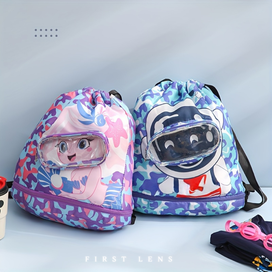 First Lens SwimMate Kids Swimming Bags - Blue 001