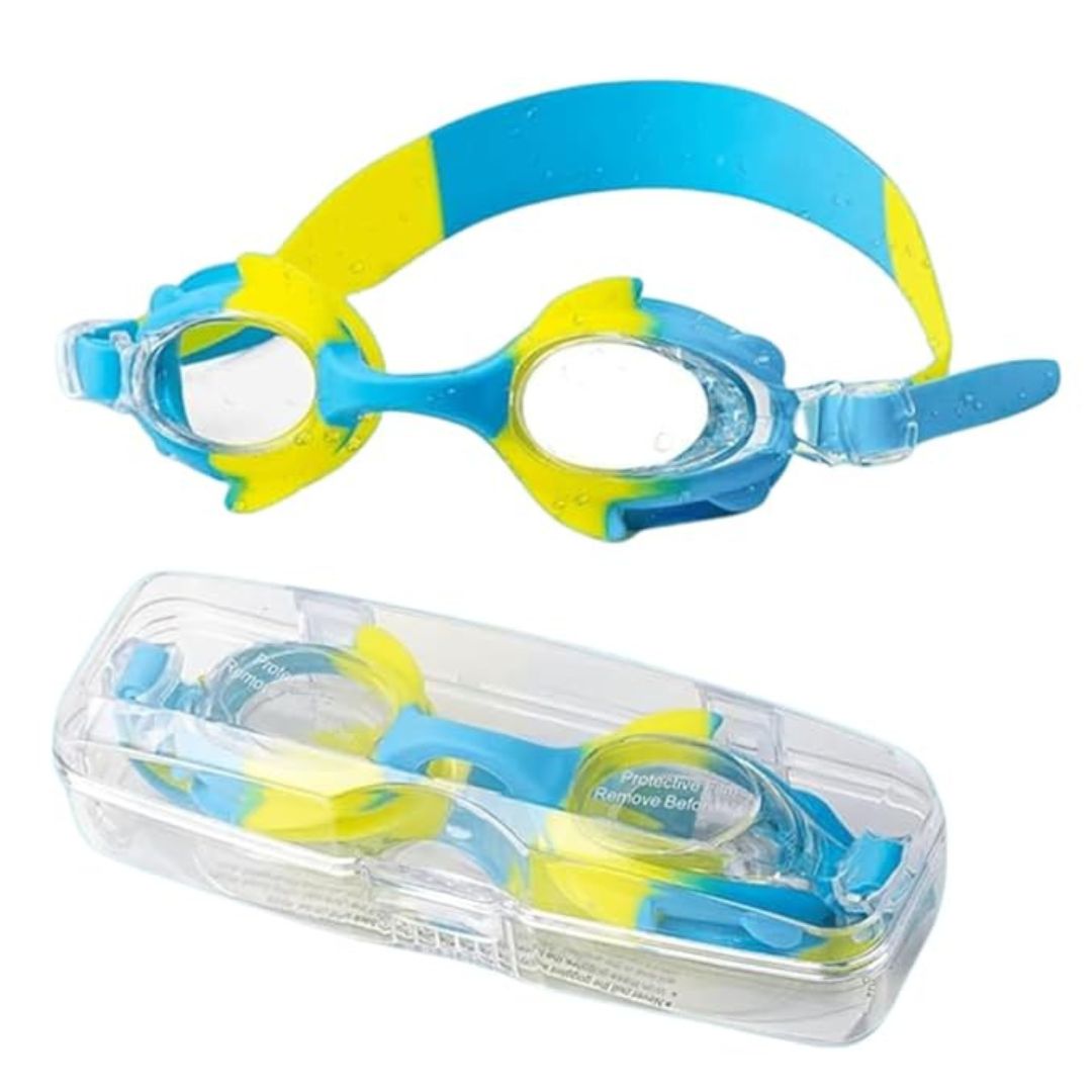 First Lens Swimming Goggles for Kids - K004 (Age 8 to 18)
