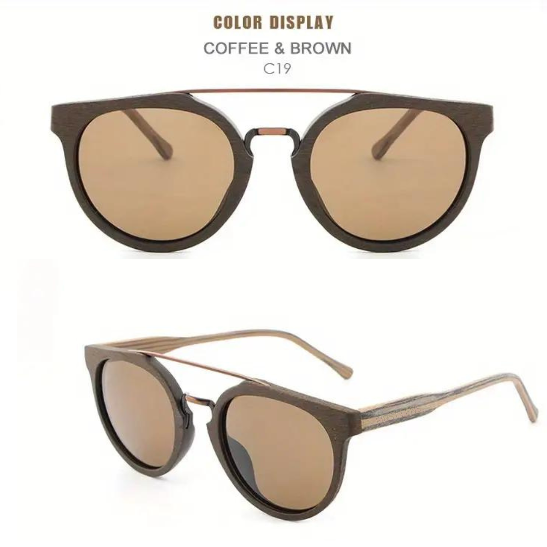 First Lens TimberView Wooden (UV + Polarized) Sunglasses 001