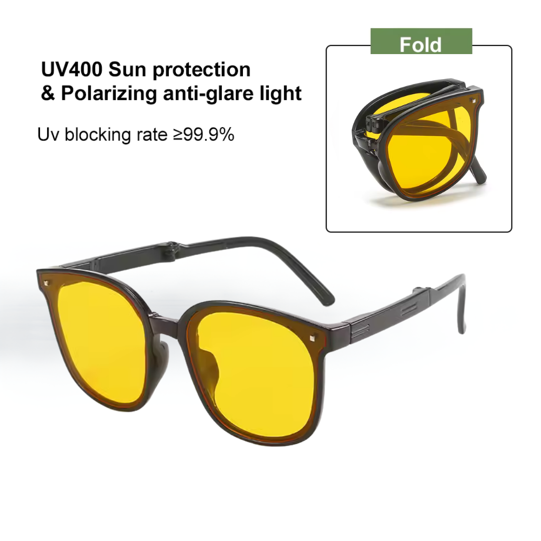 First Lens UrbanFold UV-400 Square Sunglasses - S055