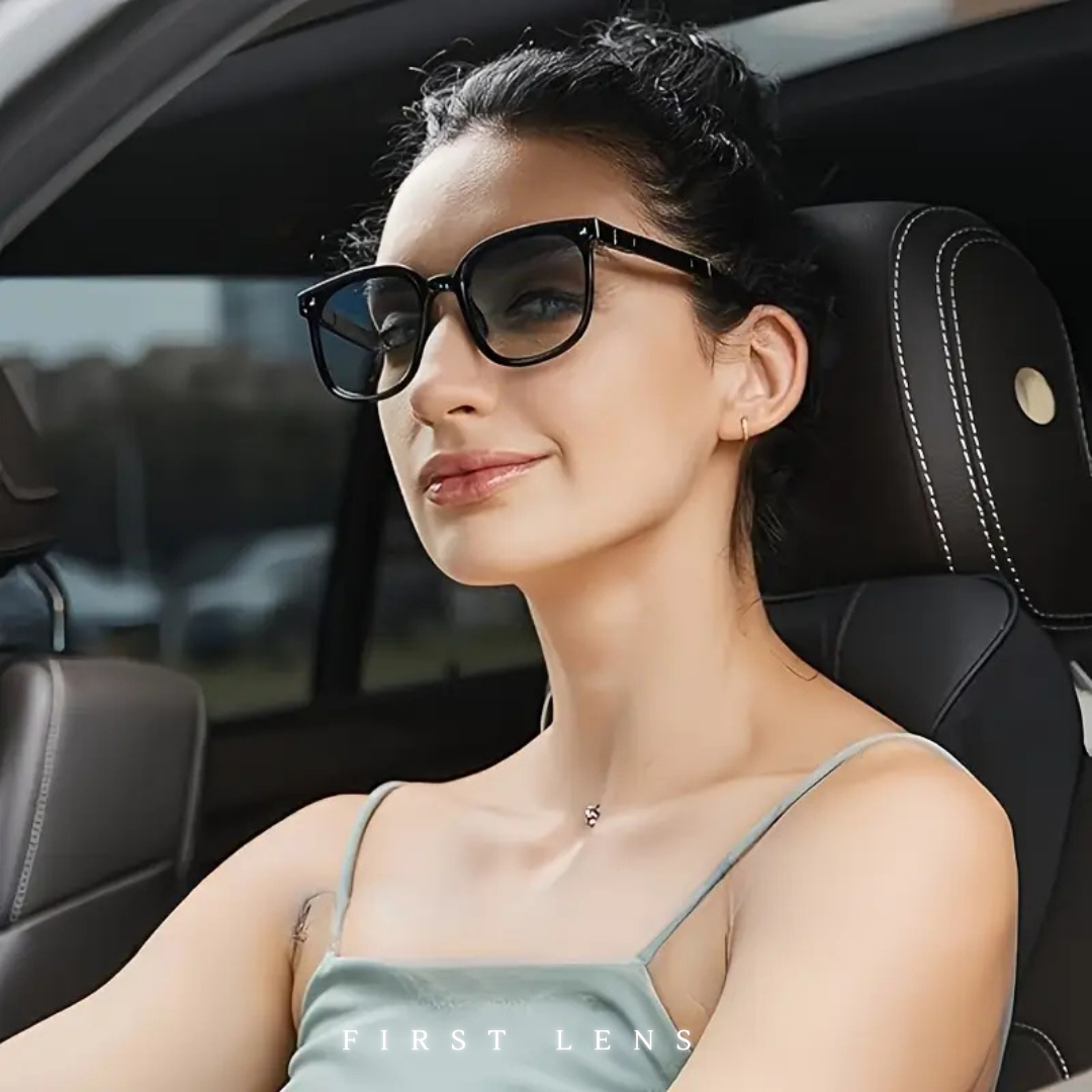 First Lens UrbanFold UV-400 Square Sunglasses - S055