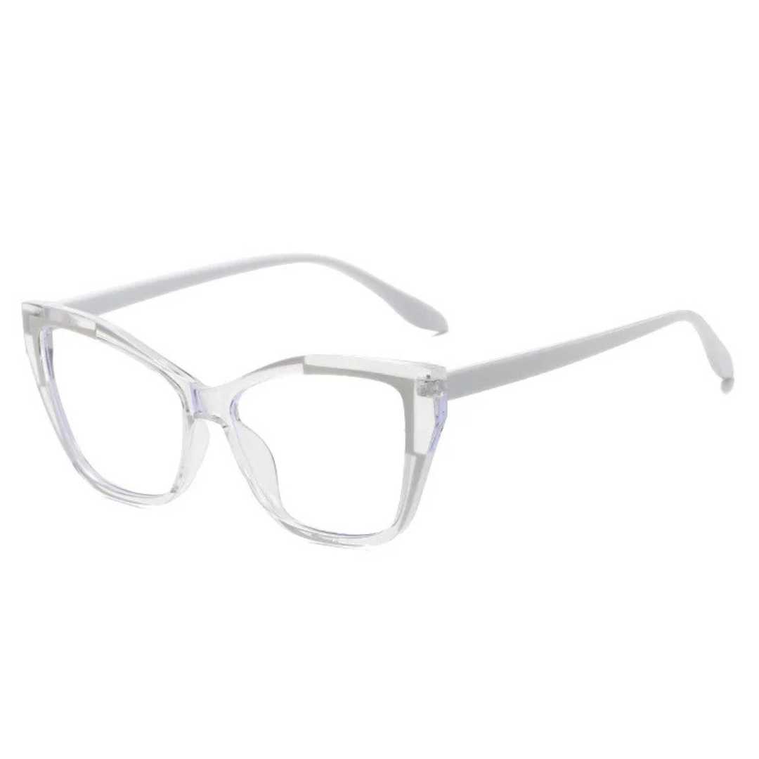 First Lens Vibrant Clear Cat Eye Blue Light Computer Glasses