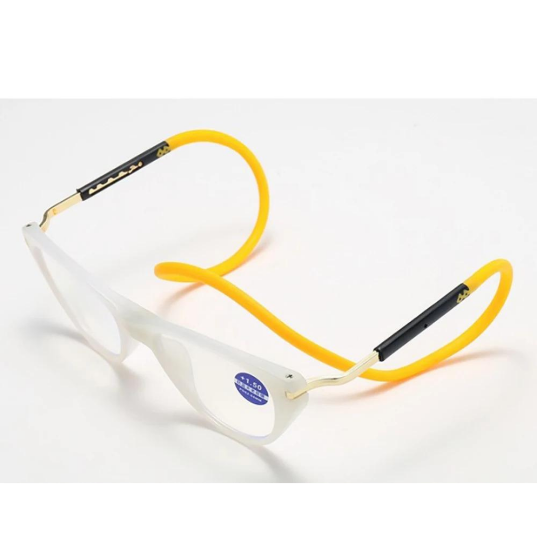 Stylish Magnetic Blue Light Block Reading Glasses for Women