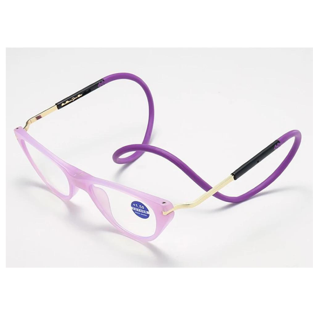 Close-up of First Lens Women Magnetic Reading Glasses