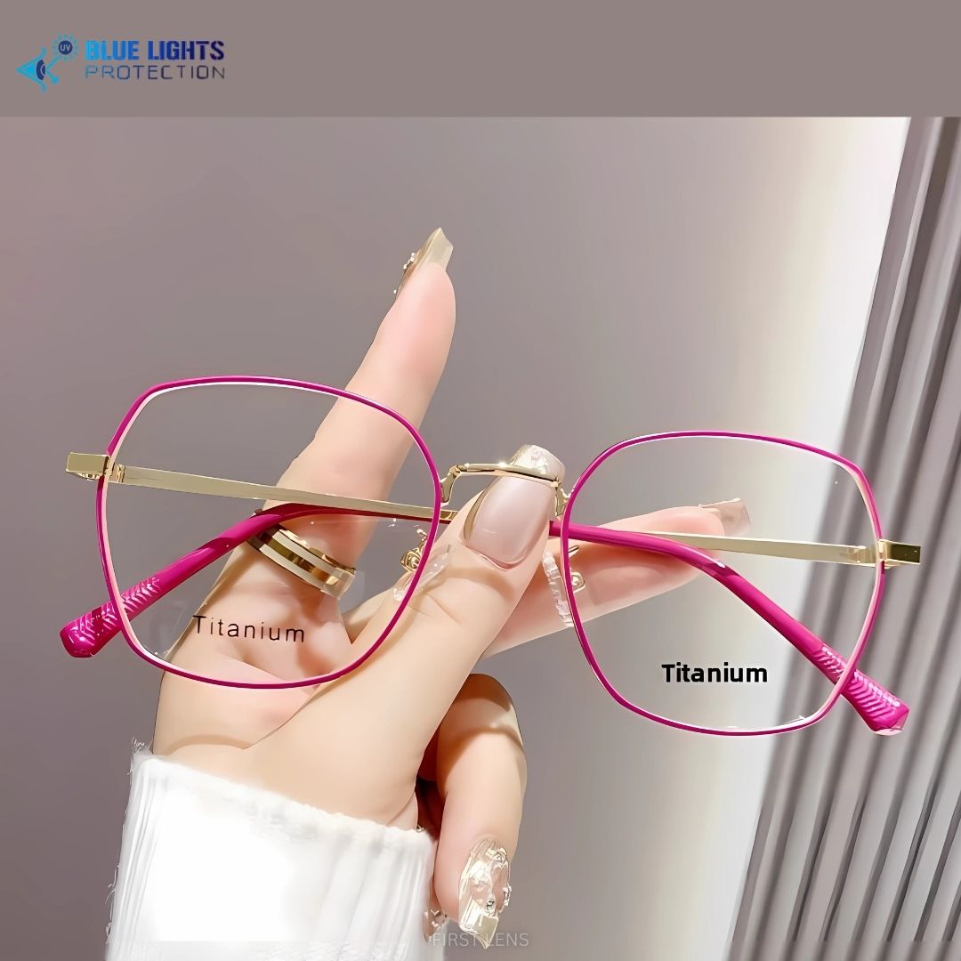 First Lens Amora blue light blocking glasses for computer use