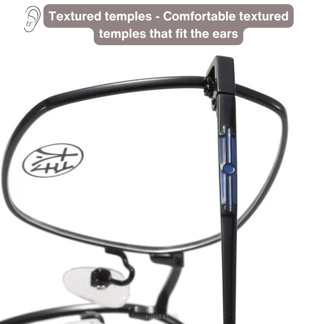 Amora model blue light blocking eyewear for students and professionals