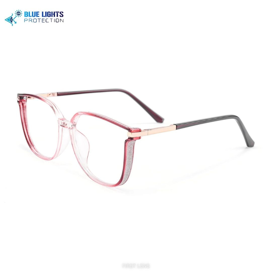 Lightweight and durable Clara eyewear with anti-reflective coating