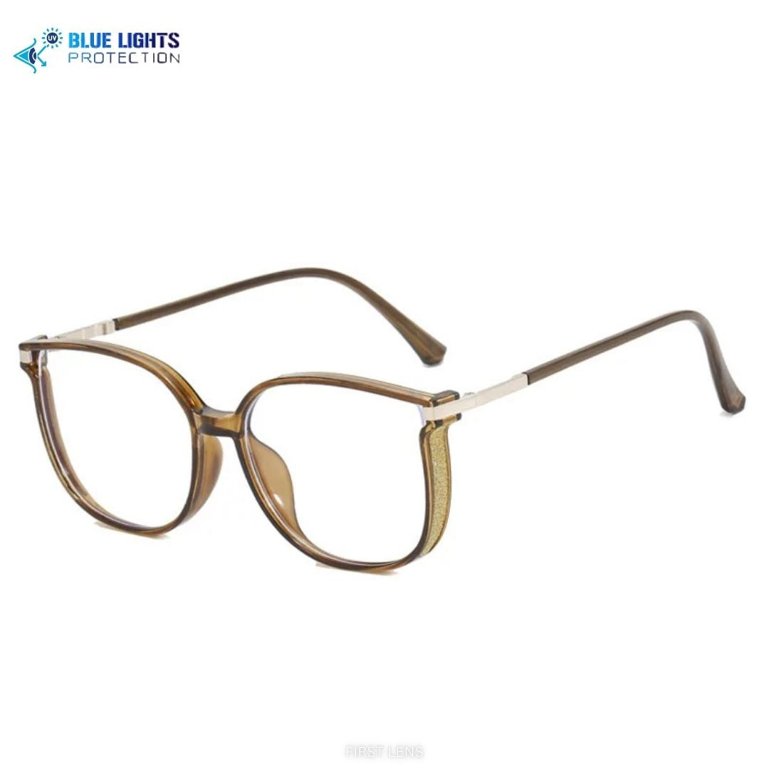 First Lens Clara anti-glare eyewear with blue light filter
