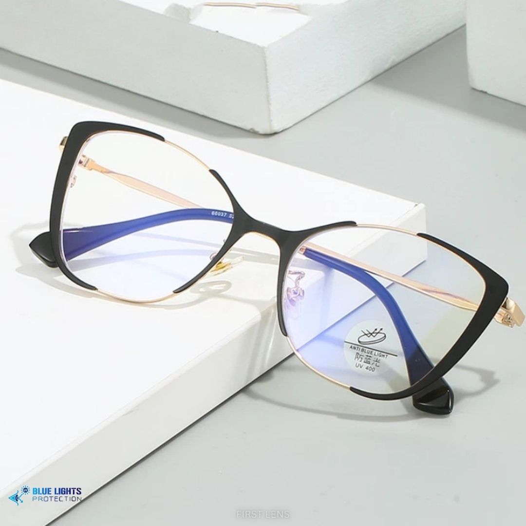 First Lens Clarisse premium eyewear to protect eyes from screens