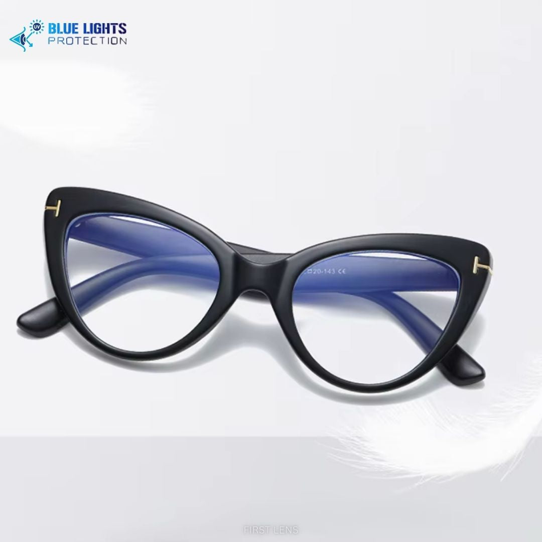 Lightweight Clyra blue light filter glasses for eye strain relief