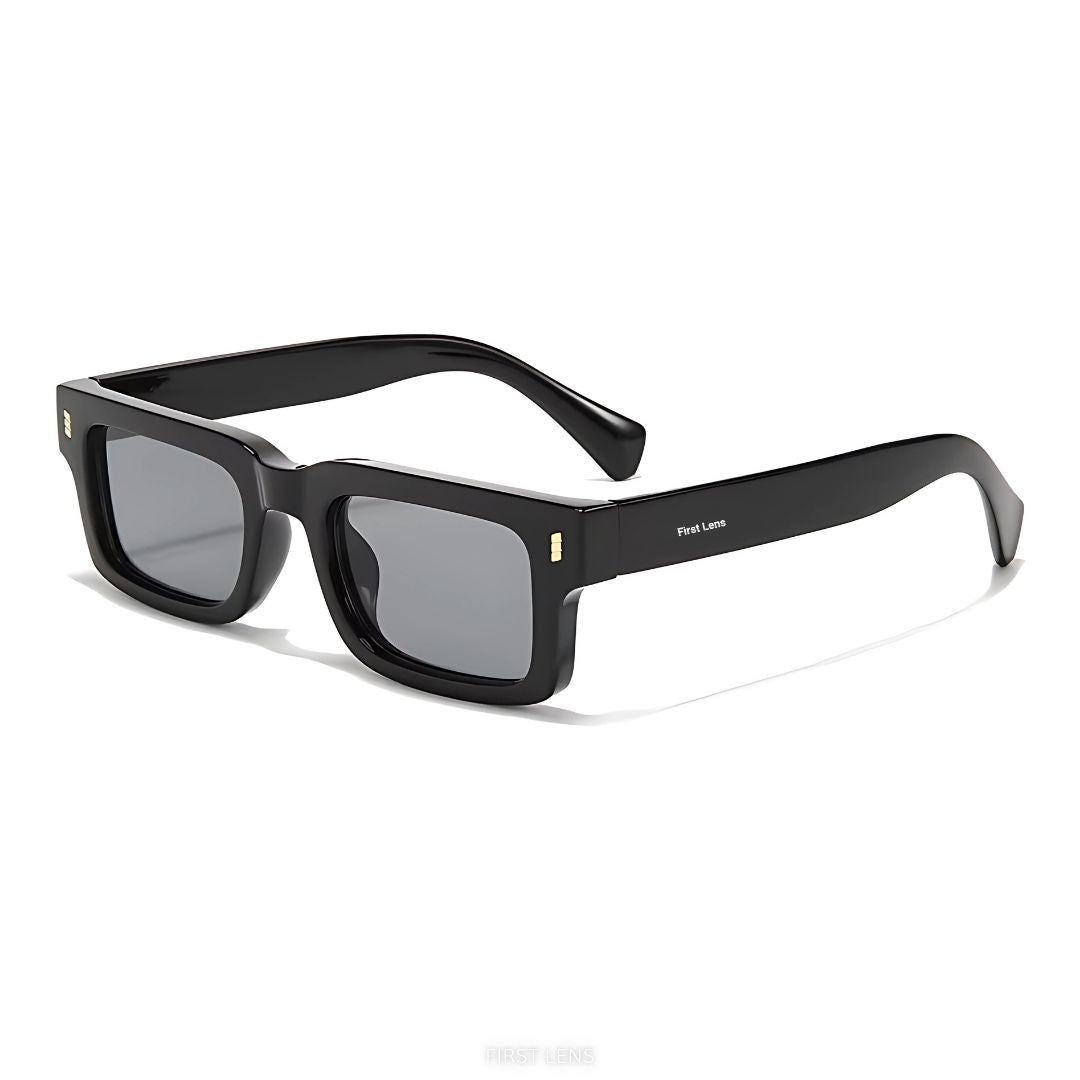 First Lens Coolbar UV400 Sunglasses S017 – Stylish Black Frame, UV Protection
