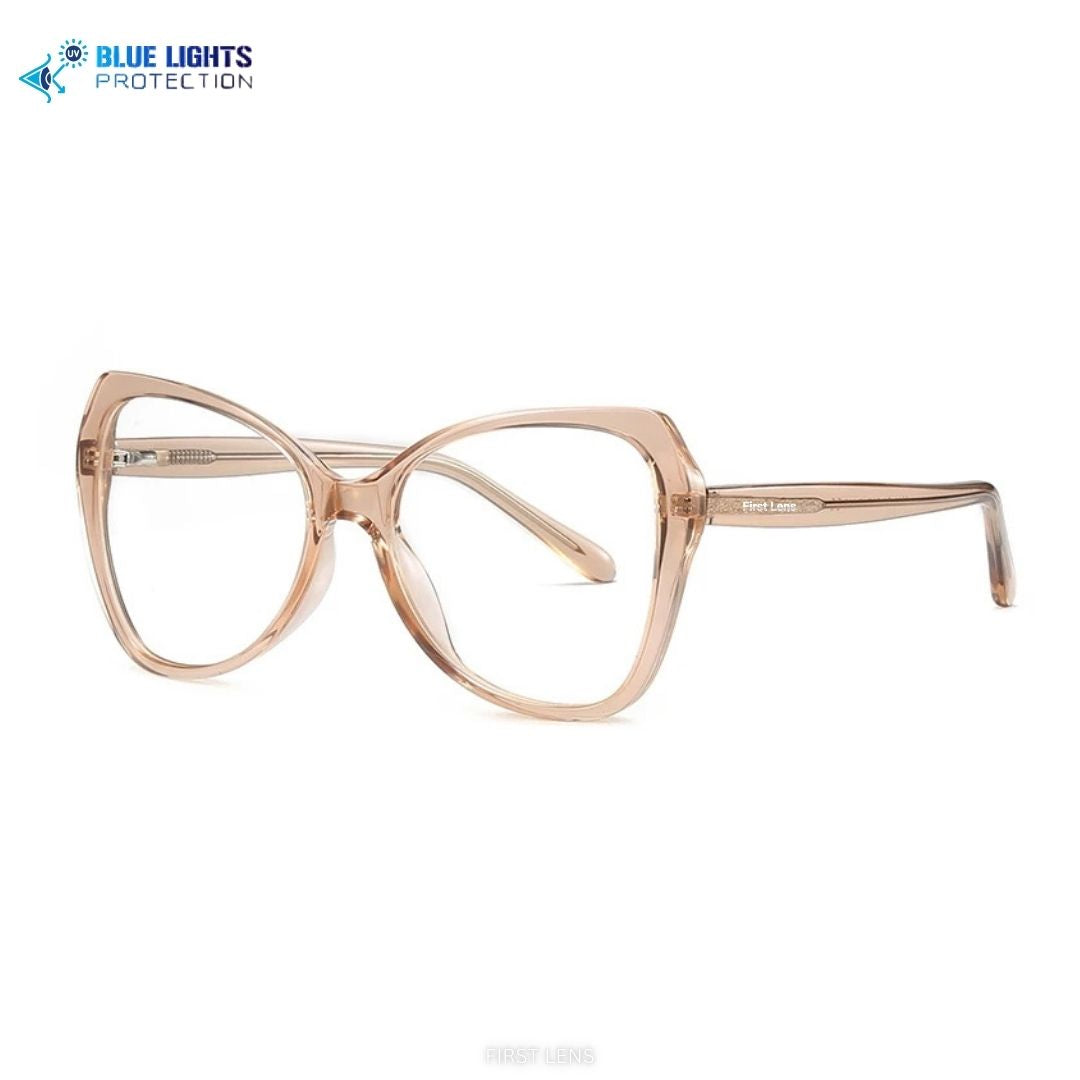 Lightweight Flaire frame spectacles for digital eye strain relief