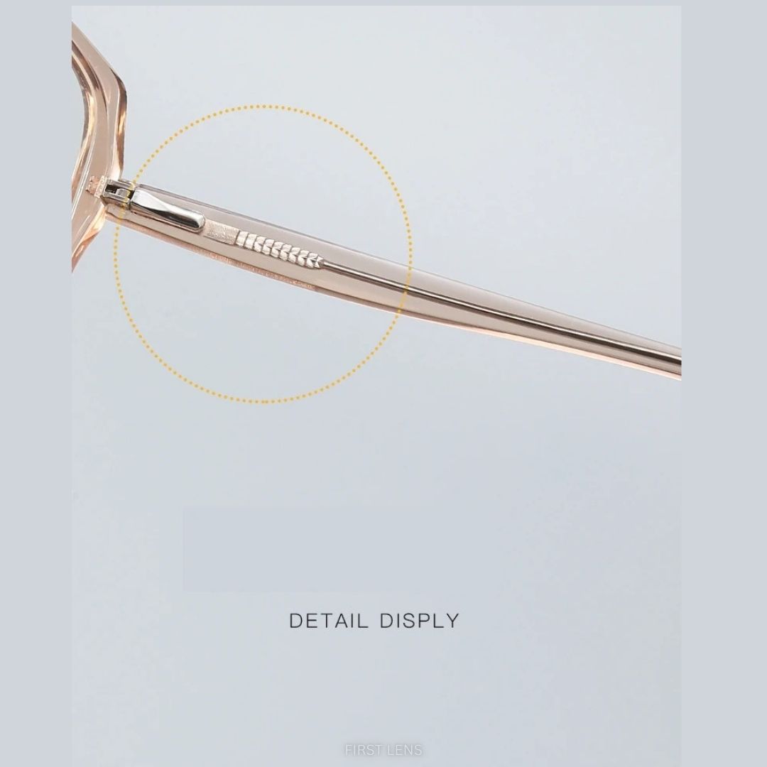 Fashionable Flaire spectacles to reduce eye strain from screens