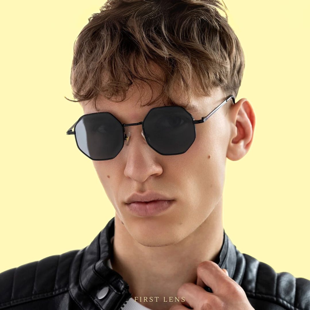 First Lens Geoshade UV400 sunglasses – comfortable lightweight frame design